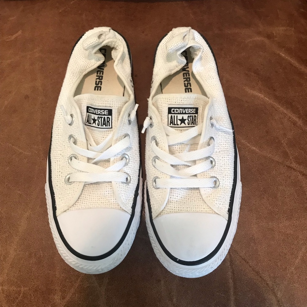 White CONVERSE: 8.